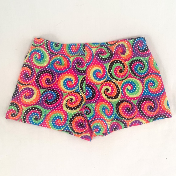 Colorful balera dance/gymnastics shorts - Picture 3 of 3